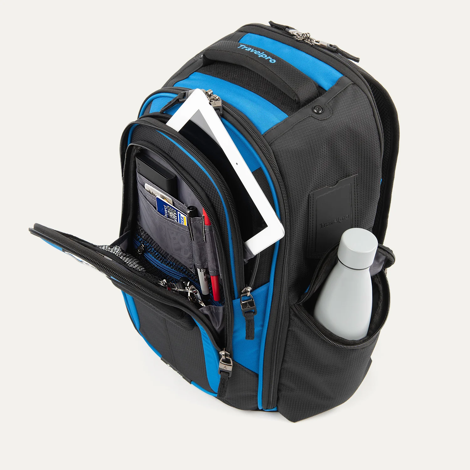 Bold™ By Travelpro® Computer Backpack-Blue/Black - Image 3