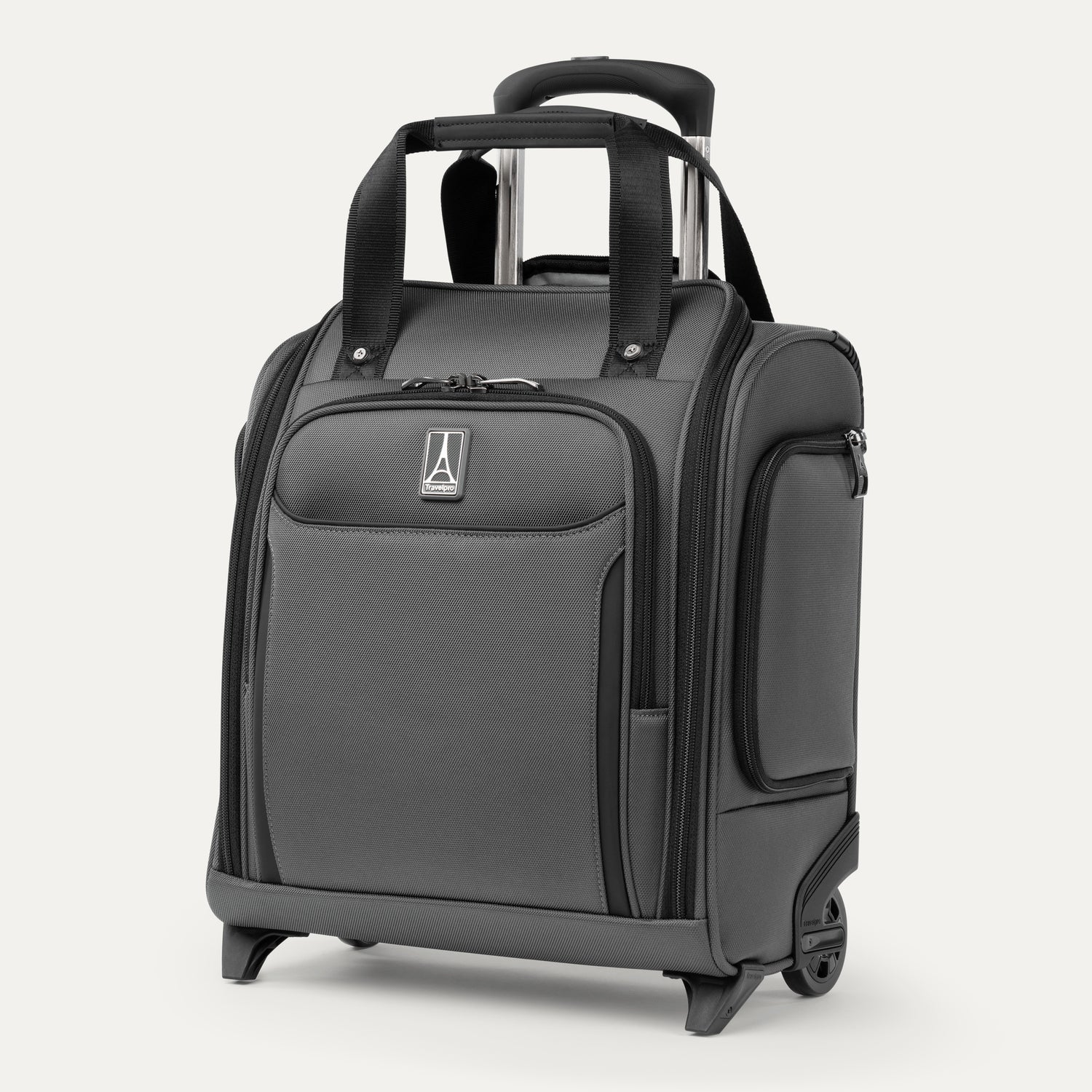 Crew™ Classic Rolling UnderSeat Carry-On-Titanium Grey - Image 13